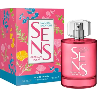 Eau de Toilette Sens Natural Rosas 100 ml