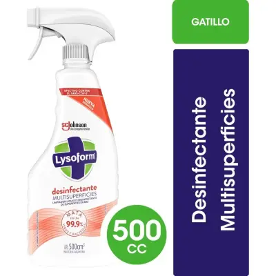 Limpiador Multisuperficies Lysoform 500 ml
