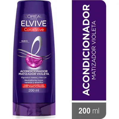 Acondicionador Purple Elvive 200 ml