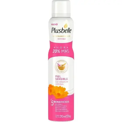 Desodorante Antitranspirante Plusbelle 150 ml