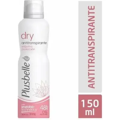Desodorante Antitranspirante Plusbelle Jazmín 150 ml