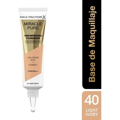 Maquillaje Base Miracle Foundation Tono 40