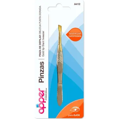 Pinza Depiladora Dorada