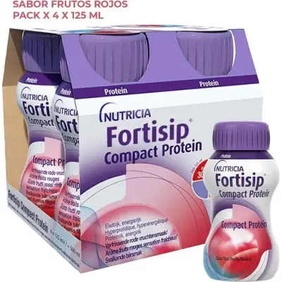 Fortisip Suplemento Dietario Compuesto Proteíco 4 x 125 ml