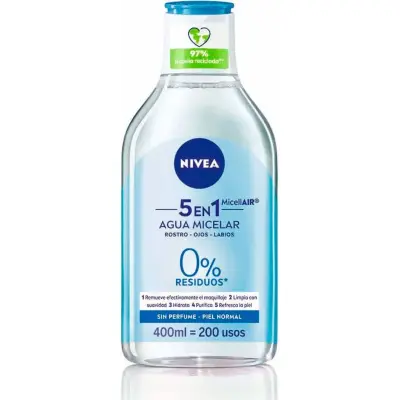 Agua Micelar Nivea Facial Piel Normal 400 ml