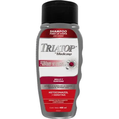 Shampoo Triatop Medicado Reparador 400 ml