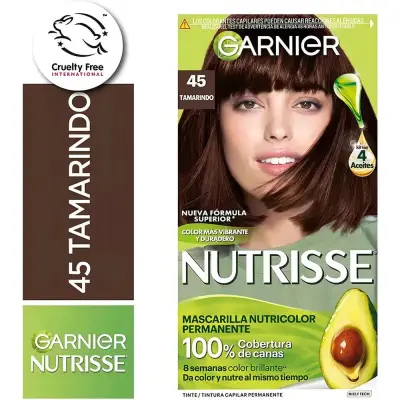 Colorante Capilar Nutrisse Tono 45 Tamarindo