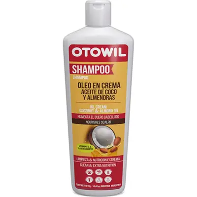 Shampoo de Tocador Otowil con Aceite de Almendra 410 ml