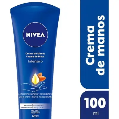 Crema de Manos Nivea Almendras y Karité 100 ml