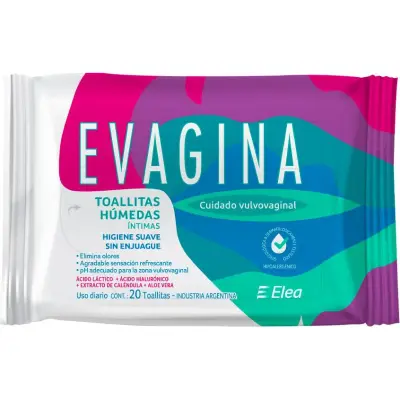 Toallitas Húmedas Evagina x20