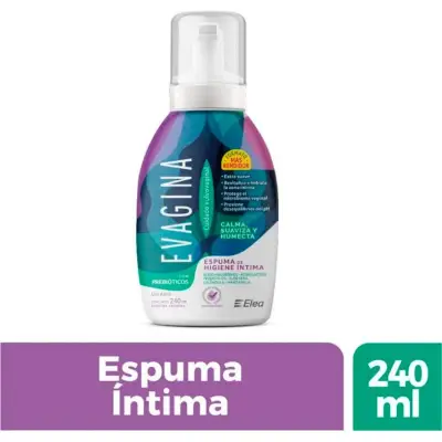Espuma Protectora Femenina Evagina 240 ml