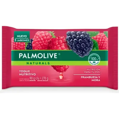 Jabón en Barra Palmolive Naturals Pack x3 90 g