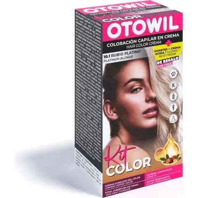 Tintura Capilar Otowil Kit Tono 10.1
