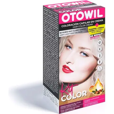 Tintura Capilar Otowil Tint Kit Tono 9.1