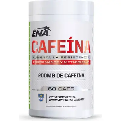 Cápsulas de Cafeína ENA 60 unidades