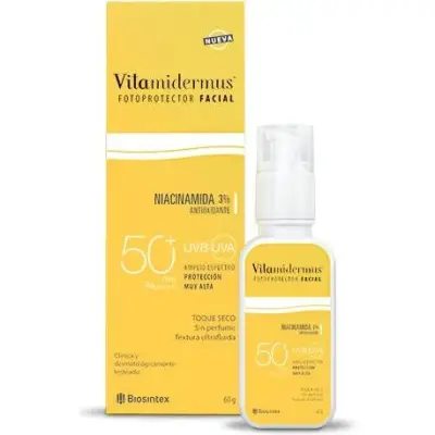 Protector Solar Facial Vitamidermus 60 ml