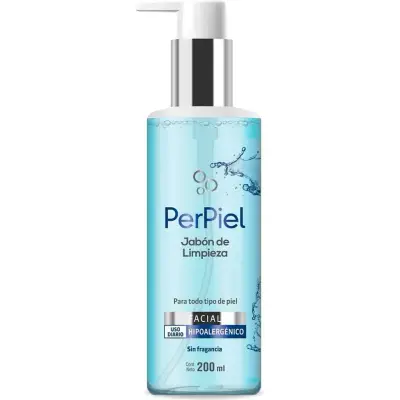 Jabón Líquido Limpiador Facial Perpiel 200 ml