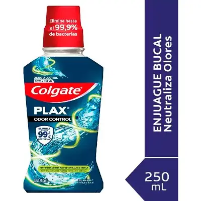 Enjuague Bucal Plax Odor Control 250 ml