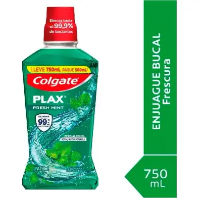 Enjuague Bucal Plax Fresh 750 ml