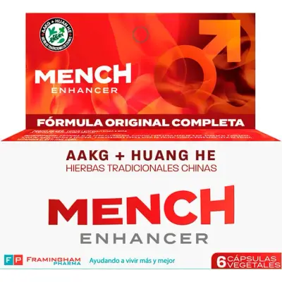Mench Enhancer Cápsulas Suplemento Dietario x 6