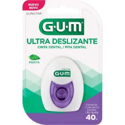 Cinta Dental GUM Menta 40 m