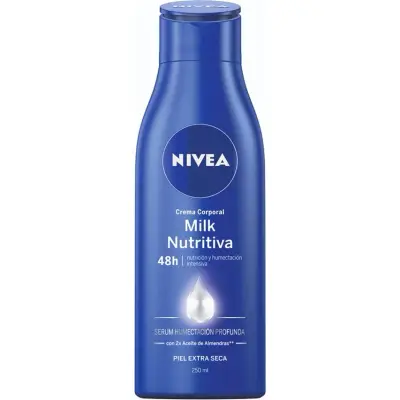 Crema Corporal Nivea Body Milk Nutrit X 250 ml