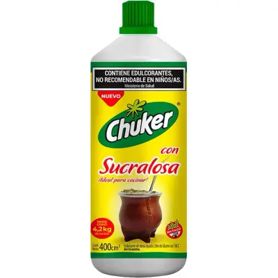 Edulcorante Líquido Chuker Sucralosa 400 ml