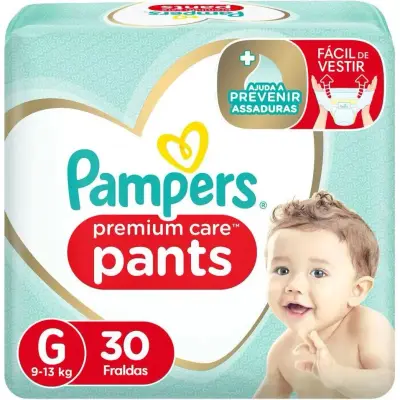 Pañales Pampers Pants Pañal Cuidado G x 30