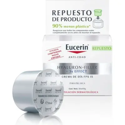 Eucerin Hyaluronic Acid Crema Facial FPS 15 50 ml