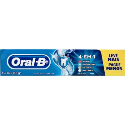 Cepillo de Diente Oral-B 4 en 1 Tuft Medio 180 g