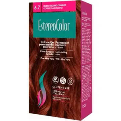 Estereocolor Kit Tintura Capilar Tono 6.7