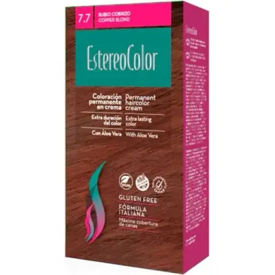 Estereocolor Kit Tinta Capilar Tono 7.7