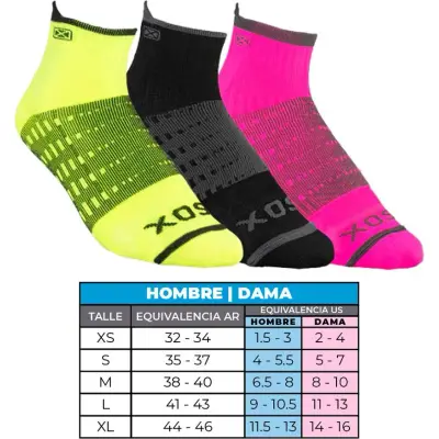 Media Deportiva Sox Doble Capa Talle L