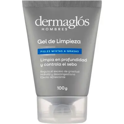 Gel Limpiador Dermaglos Hombres 100g