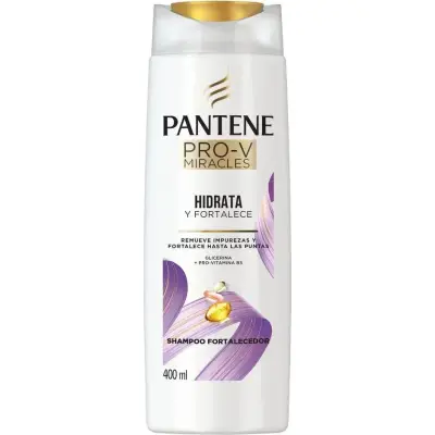 Shampoo Pantene Hidratante Fuerte 400 ml
