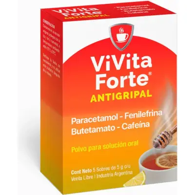 Vivita Fuerte Antígeno Suplemento Dietario 5 Sachets x 5 g