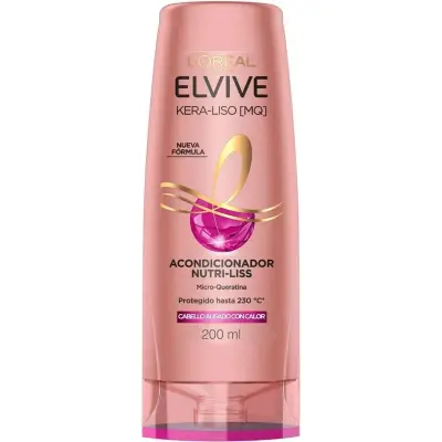 Acondicionador Elvive Keratina Liso 200 ml