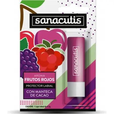 Bálsamo Labial Sanacutis Lab Frutos Rojos