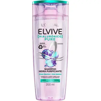 Shampoo Elvive Haircare Pure 200 ml