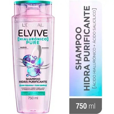 Shampoo Elvive HA Pure 750 ml