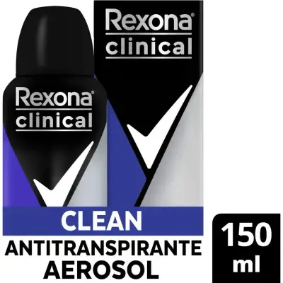 Desodorante Aerosol Rexona Clin 150 ml