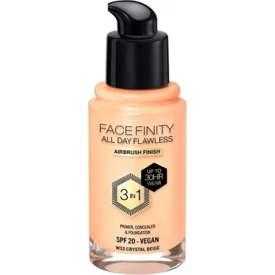 Base de Maquillaje Max Rost Crystal Beige
