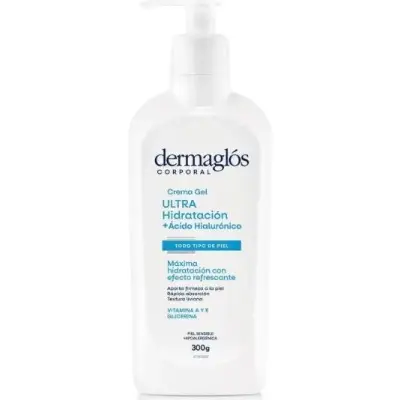 Crema Facial Dermaglos Ultimate Ácido Hialurónico 300 g