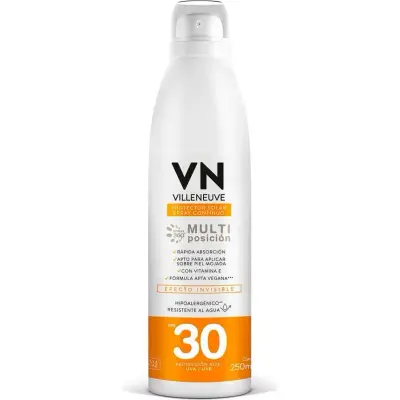 Protector Solar Villeneuve Spray FPS 30 250 ml