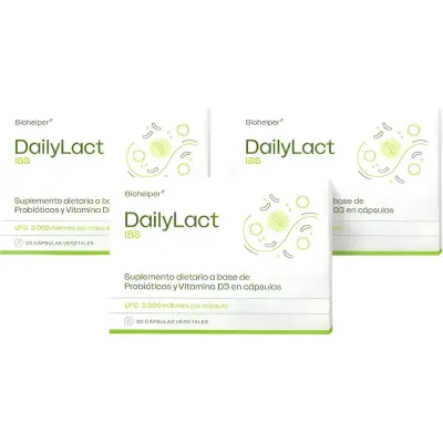 Dailylact IBS Suplemento Dietario con Vitamina D3