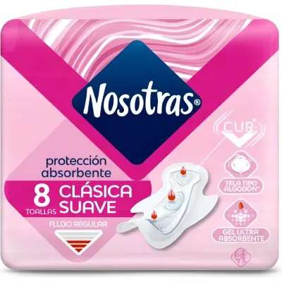Protector Femenino Nosotras Toa Clásico Calendario x 8