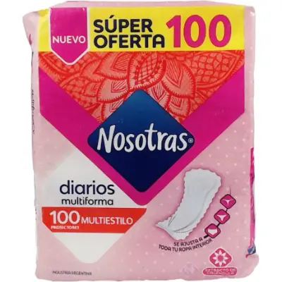 Protector Femenino Nosotras MultiEstil x100