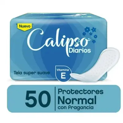 Protector Femenino Anatómico con Desodorante 50 unidades