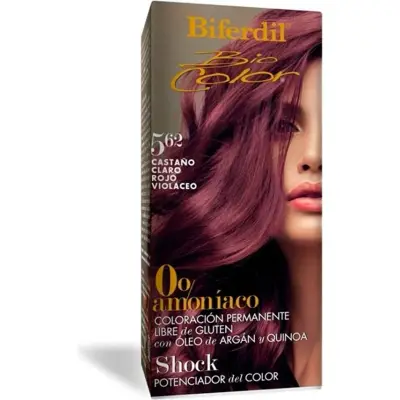 Tintura Capilar Biferdil Biocol 0% Amonia Tono 5.62