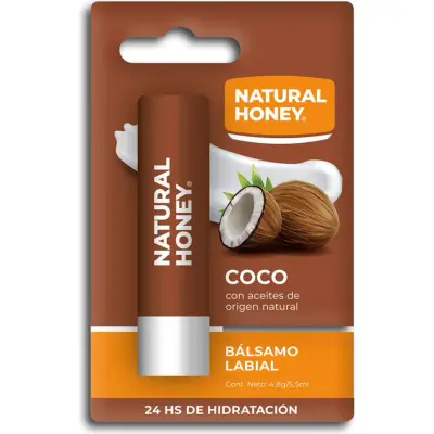Bálsamo Labial Natural Honey Coco